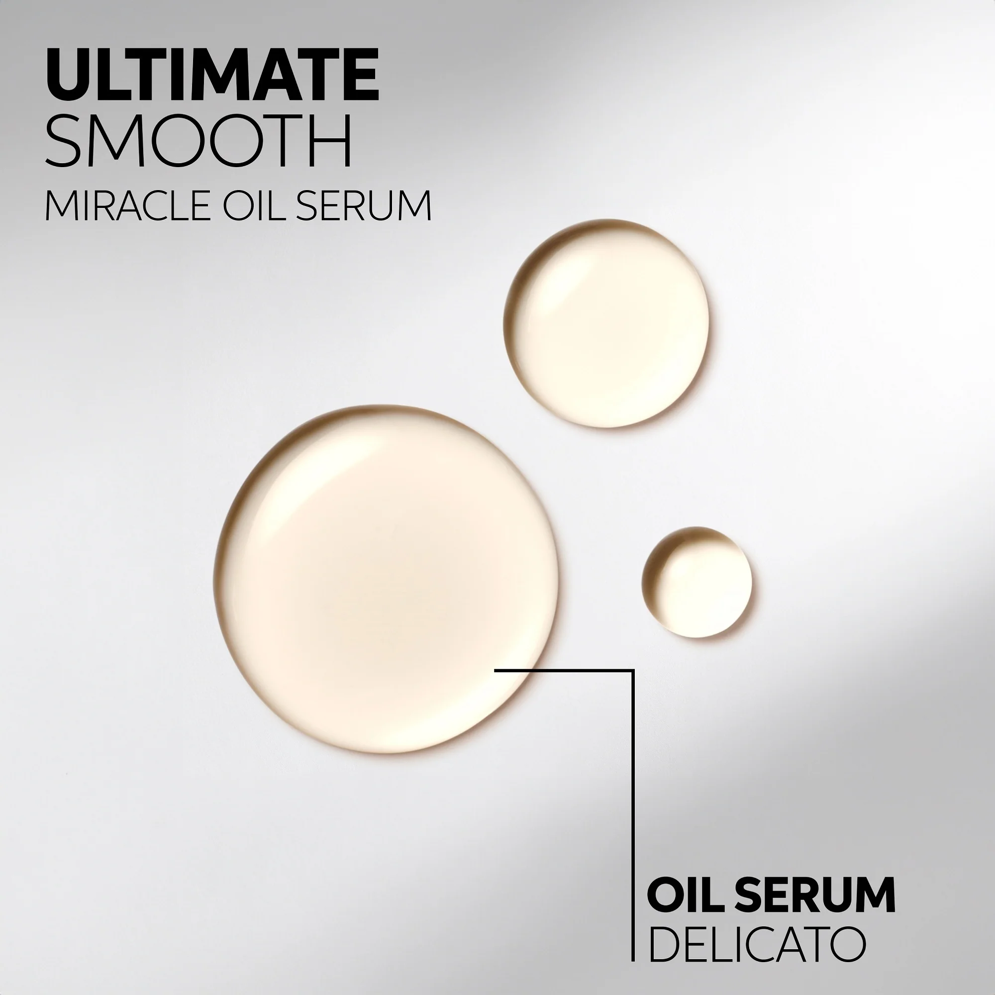 Ultimate Smooth Ultimate Smooth Miracle Oil Serum - Olio Capelli Styling & Finish, Siero Capelli Styling & Finish
