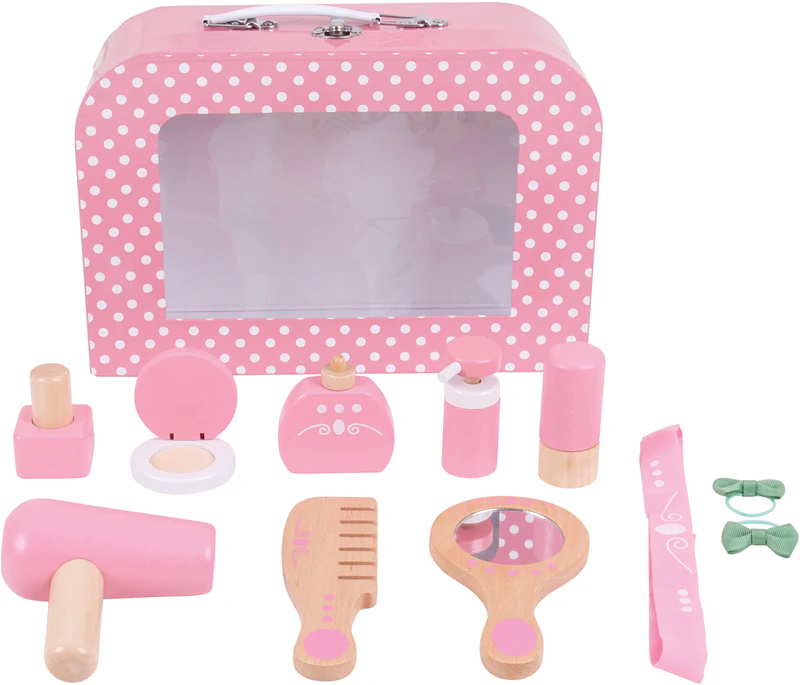 Conjunto de brinquedos de madeira Bigjigs Toys Vanity Kit