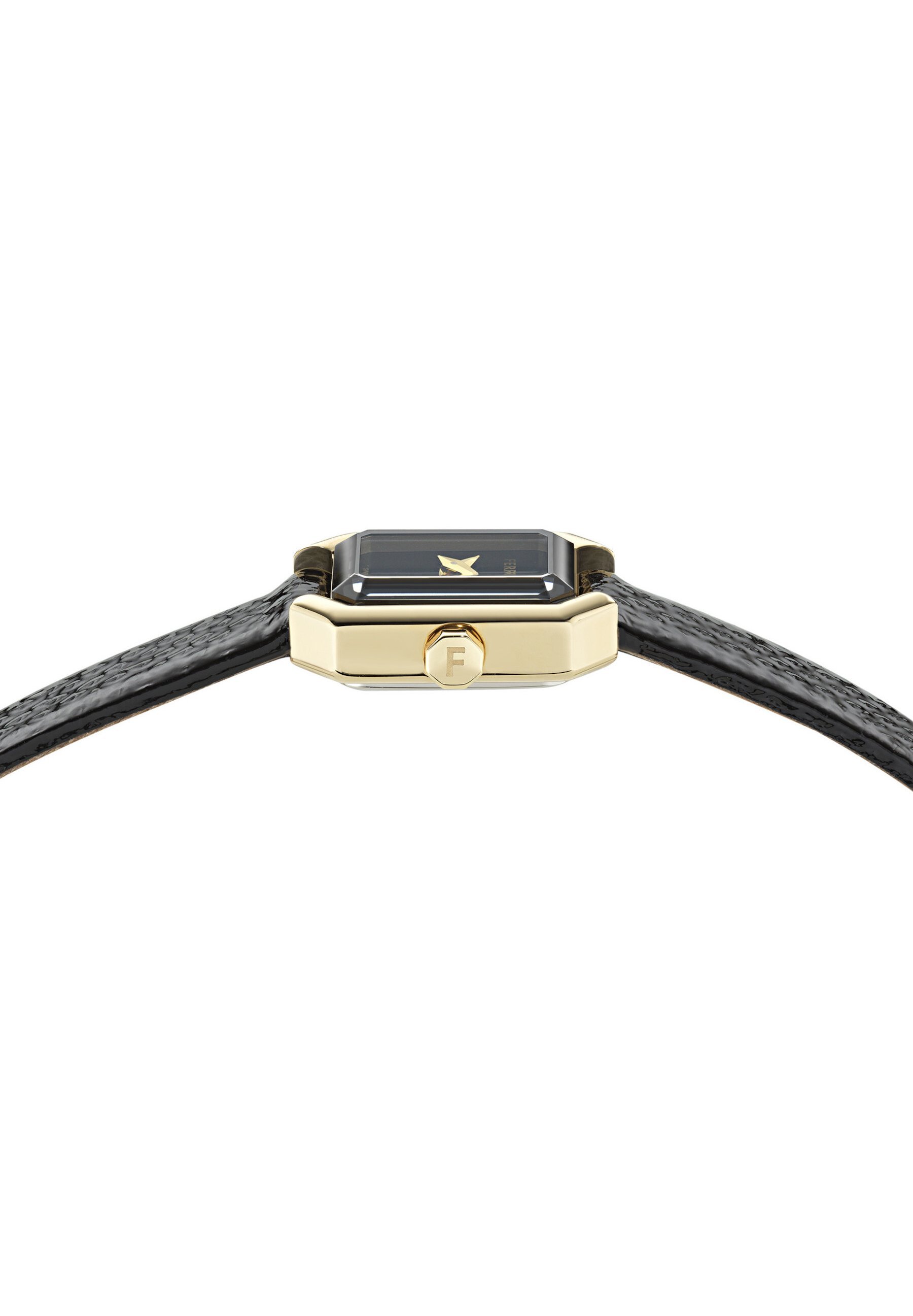 FERRAGAMO CRYSTAL TANK PETITE - Uhr - schwarz
