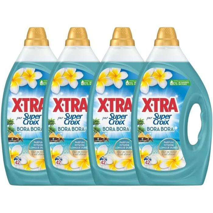 Liquid Laundry Detergent - Super Croix - Bora Bora - 42 Washes - Monoi Flower