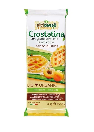 PROBIOS AltriCereali bezglutēna griķu un aprikožu kūka 200g