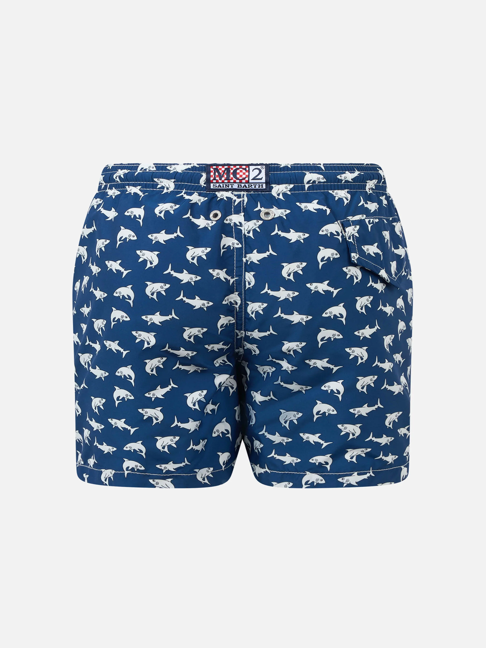 Costume da bagno da bambino in tessuto leggero Jean Lighting 70 con st