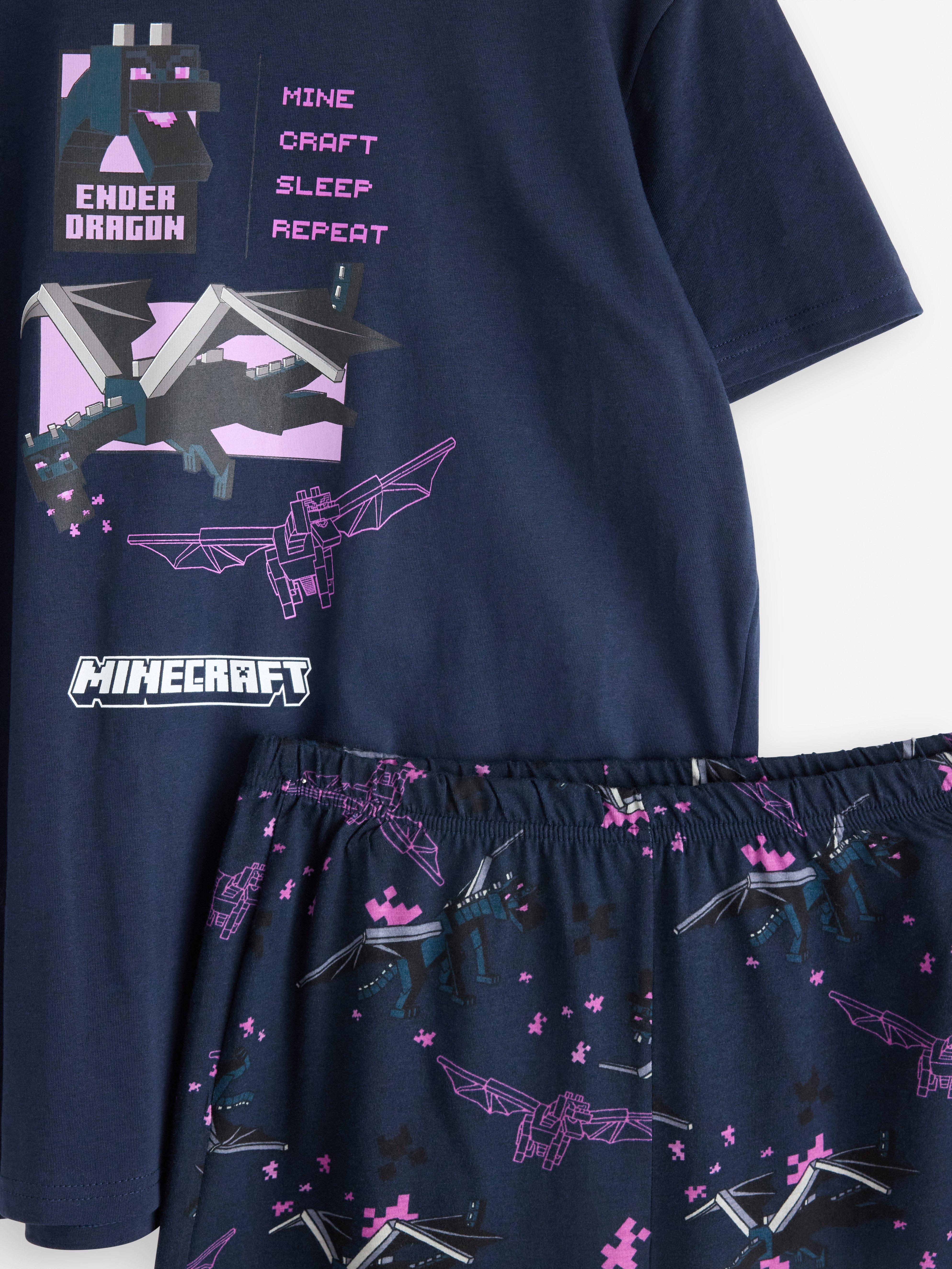 Pyžamový set Minecraft Dark Navy