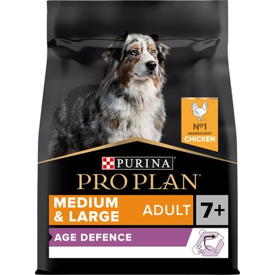 PURINA PRO PLAN Μεσαία & Μεγάλη Γάλα για Ενήλικες 7+ Ηλικιακή Άμυνα