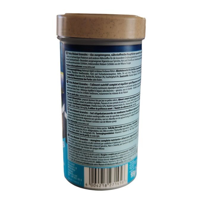 Gránulos de Malawi 93 g 250 ml Alimento para cíclidos del este de África - Tetra