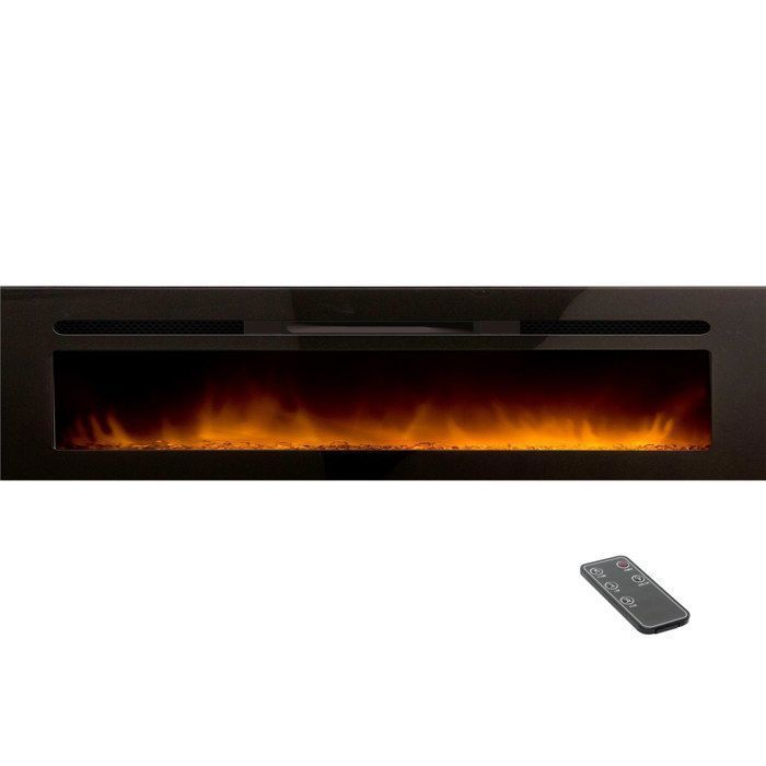 CHEMIN'ARTE - Elysée 5XL 180cm Inbouw elektrische haard met LED-vlameffect, programmeerbare verwarming en afstandsbediening