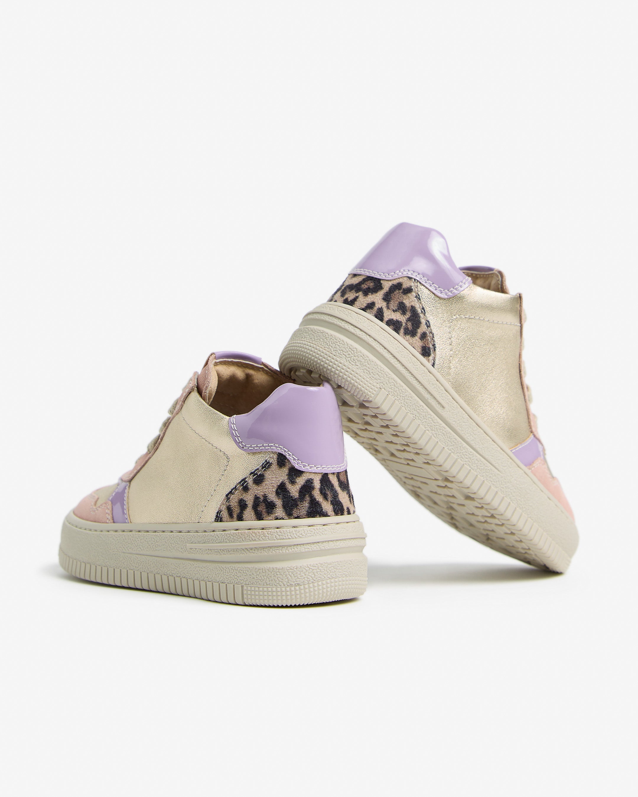  Junior-Sneaker für Mädchen aus Leder, Wildleder und Funktionsmaterial