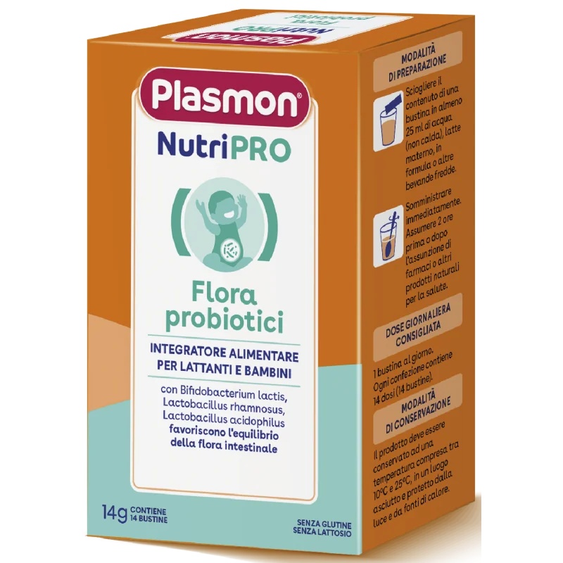 PLASMON Probiotiques sans gluten Plasmon Nutripro Flora