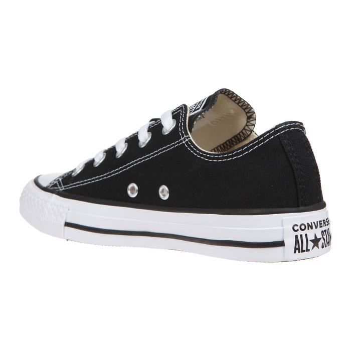 CONVERSE Baskets basses en toile - Noir - Mixte