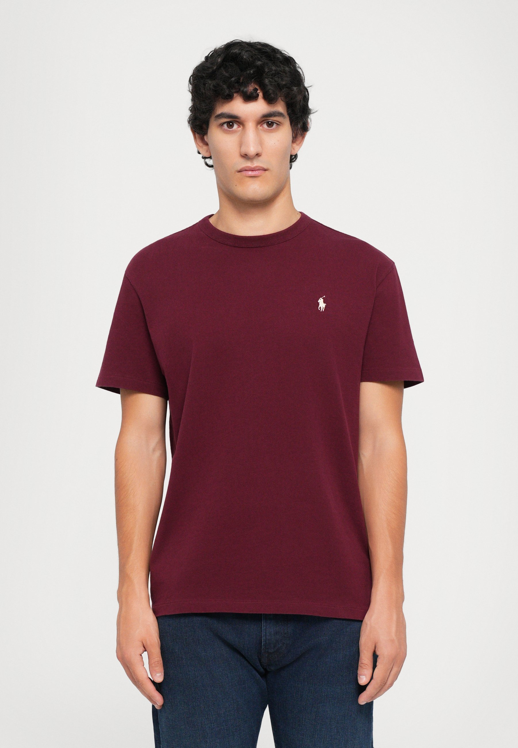 Polo Ralph Lauren T-shirt met korte mouwen - Basic T-shirt - klassiek wijnrood