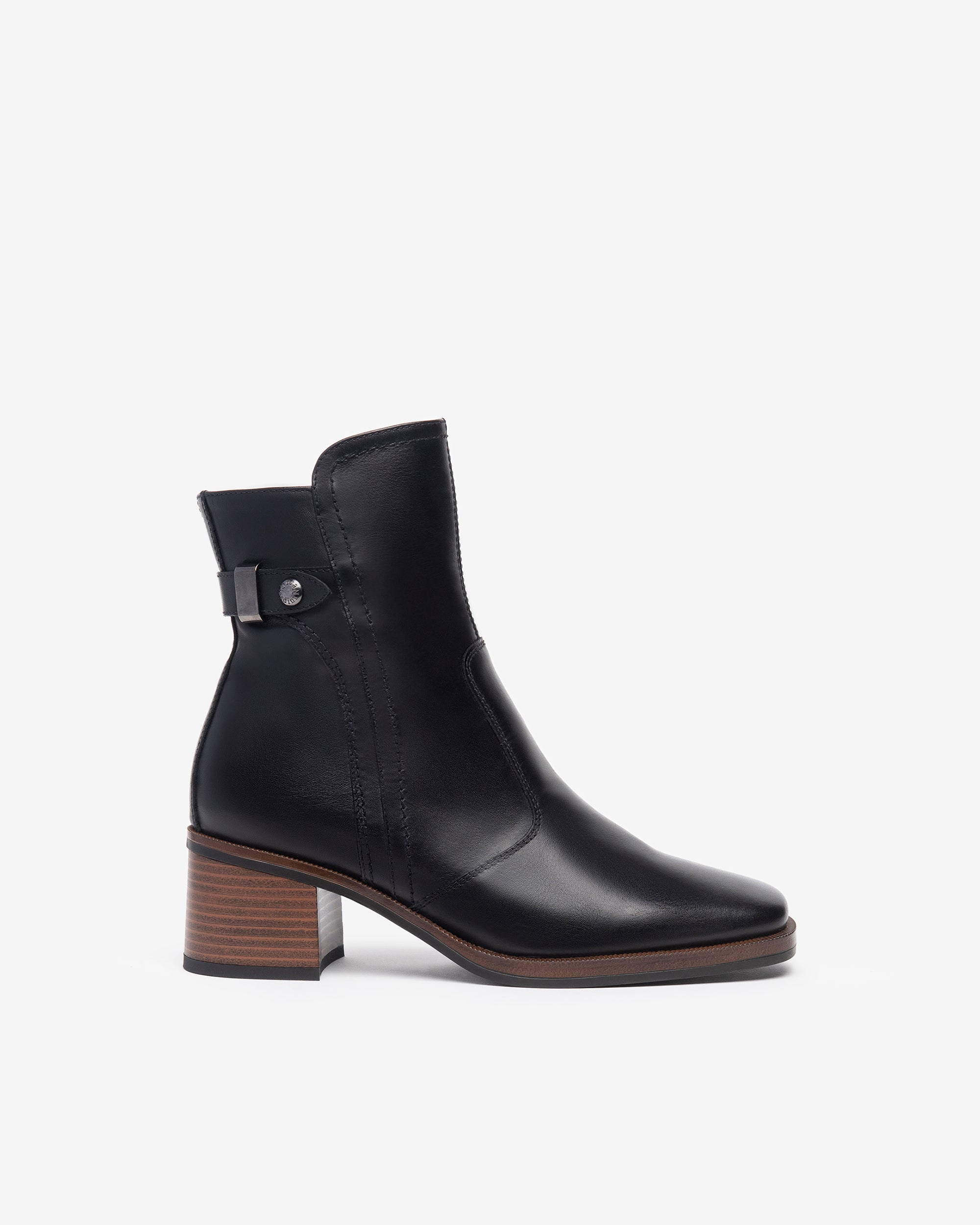  Damen-Ankle-Boots aus Leder