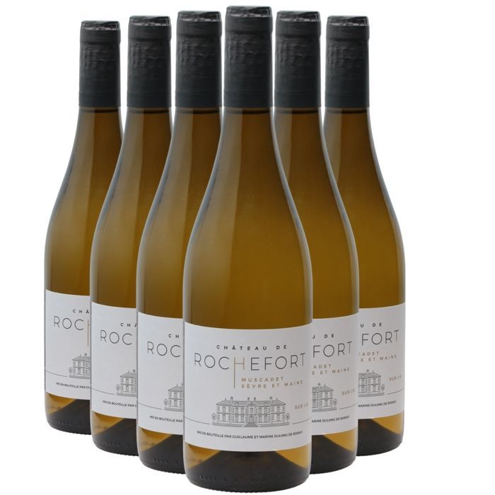 Château de Rochefort Muscadet Sèvre et Maine sur lie 2022 - White Wine from the Loire Valley (6x75cl)