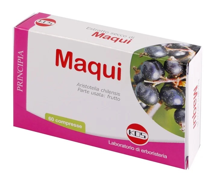 KOS Kos Maqui Dry Extract voedingssupplement 60 antioxidanttabletten