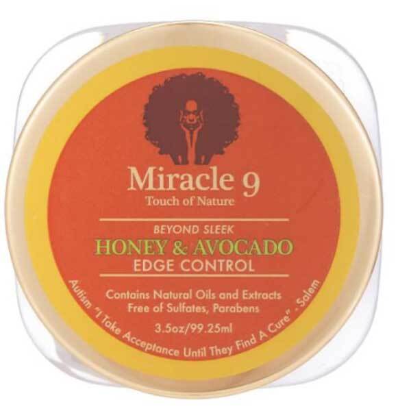 Miracle 9 Beyond Sleek -hunaja-avokadokarvojen reunojen hallinta