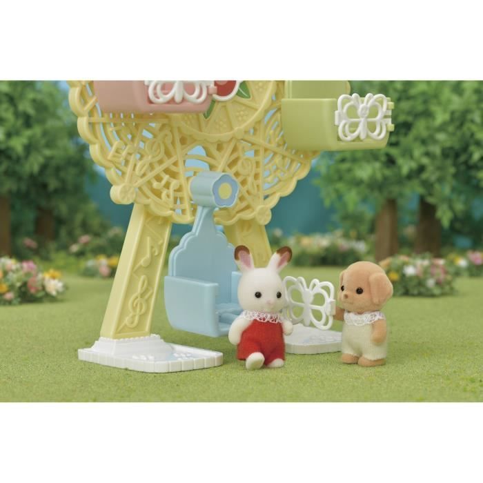 SYLVANIAN FAMILIES - 5333 Ruota panoramica per bambini - Barboncino - Beige - Età 3+