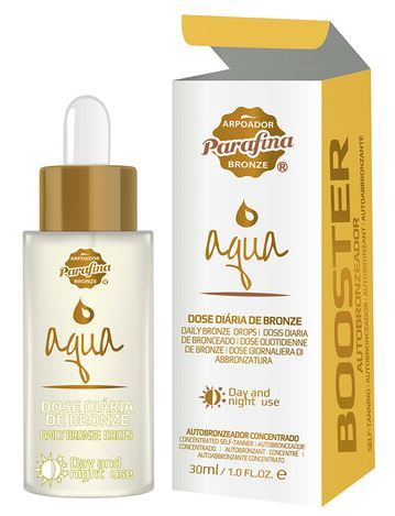 Koncentruotas savaiminio įdegio kremas „Aqua Booster“ Savaiminio įdegio priemonės