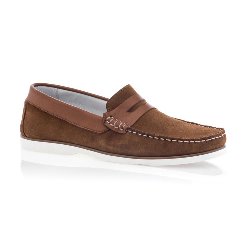 Miesten ruskeat loaferit/veneilykengät