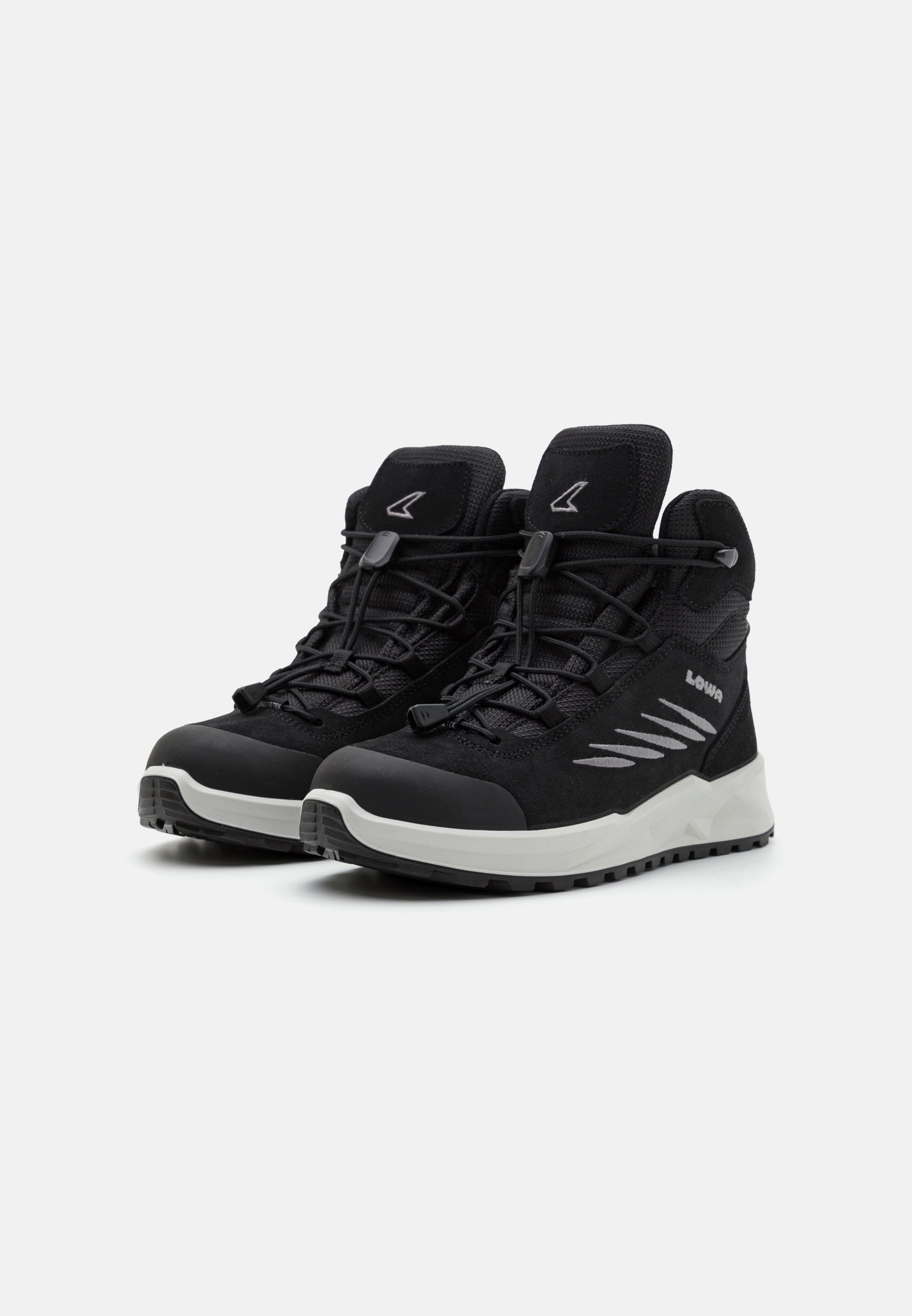 Stivali invernali Lowa CALLISTO GTX MID JR UNISEX - nero/bianco