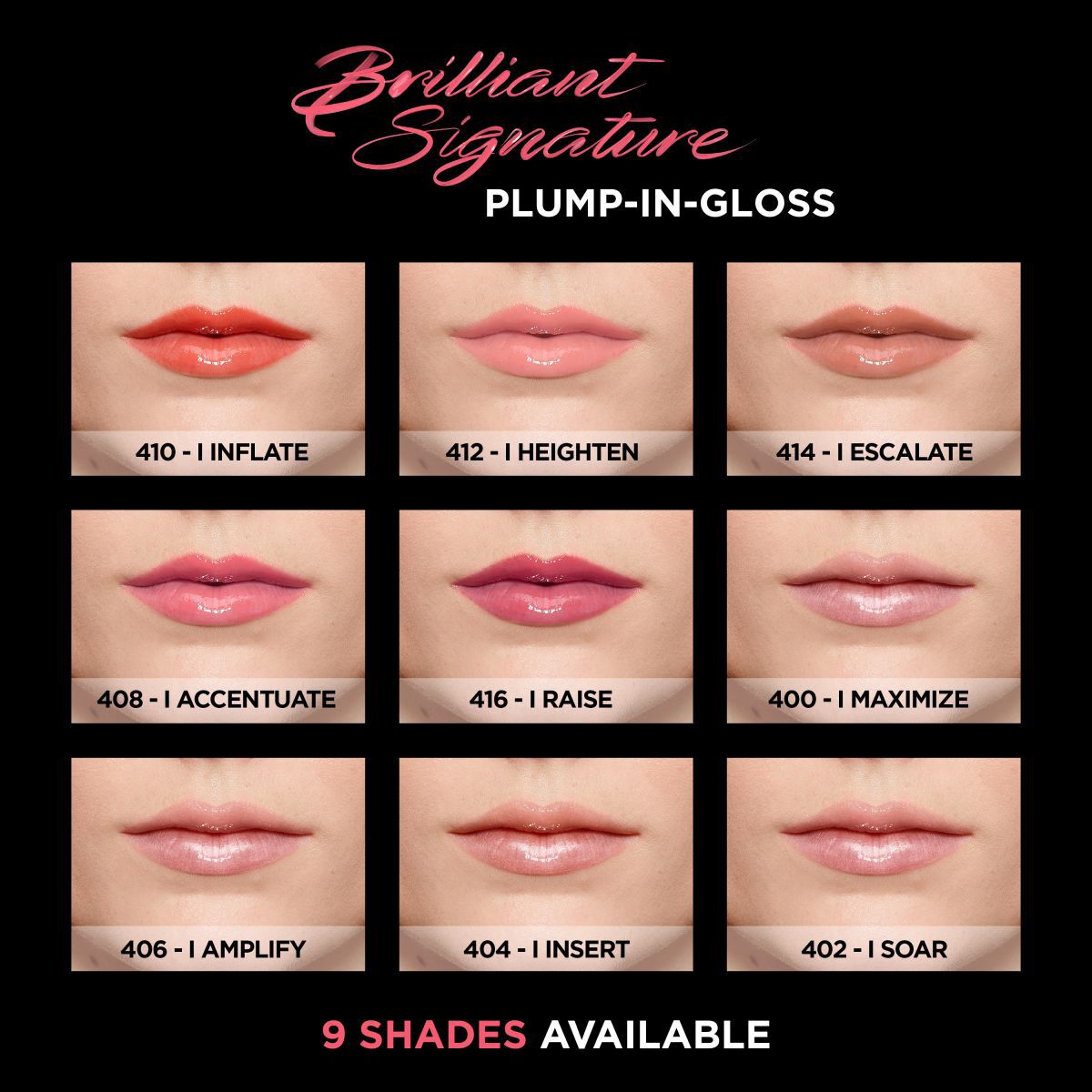 „L'Oréal Paris Brilliant Signature“ putlus blizgesys