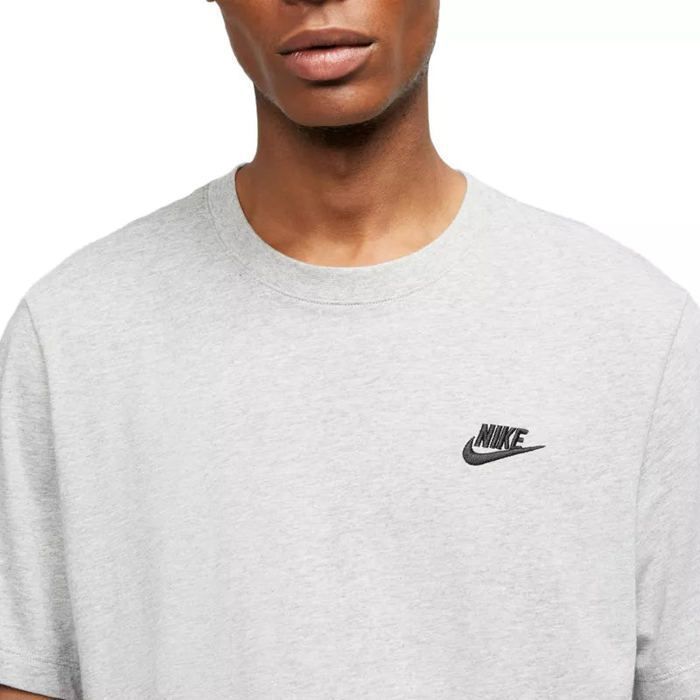 Camiseta Sportswear Club - NIKE - Gris - Manga corta - Hombre - Regular