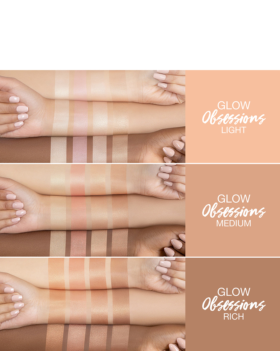 Palette d'illuminateurs HUDA BEAUTY GLOW OBSESSIONS Rich