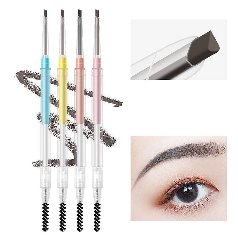 Crayon à sourcils définissant avec maquillage naturel pour sourcils CoCreate, pointe triangulaire, cosmétique, stylo de maquillage MA