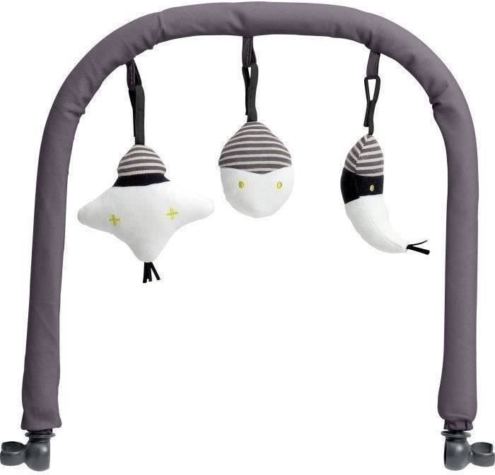 Hamaca para bebés BEABA Up & Down | Arco de juego Playprint Nature + Play