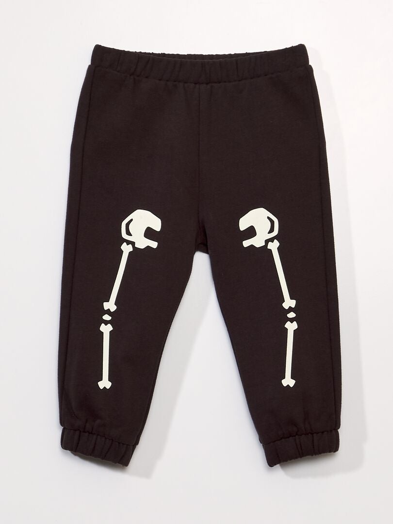 Sweatshirt + joggingbroek set - 2-delig - Halloween - Bruin