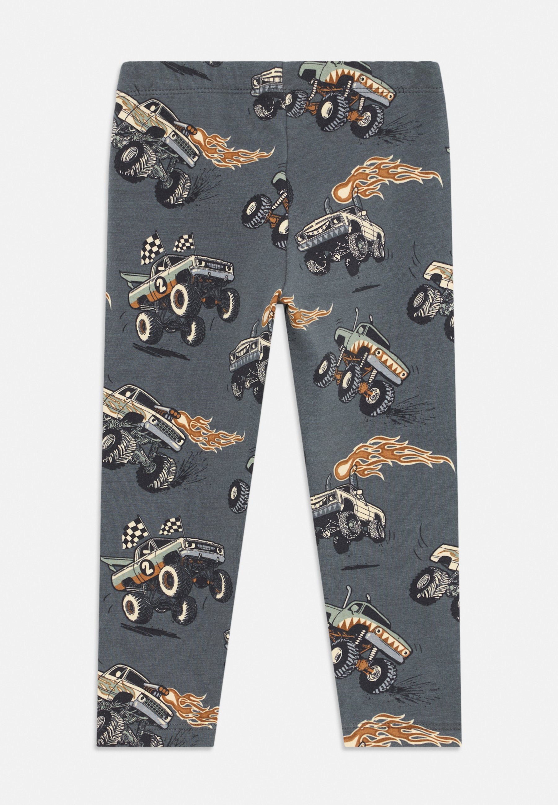 Lindex MONSTER TRUCK - Leginsy - ciemnoszare