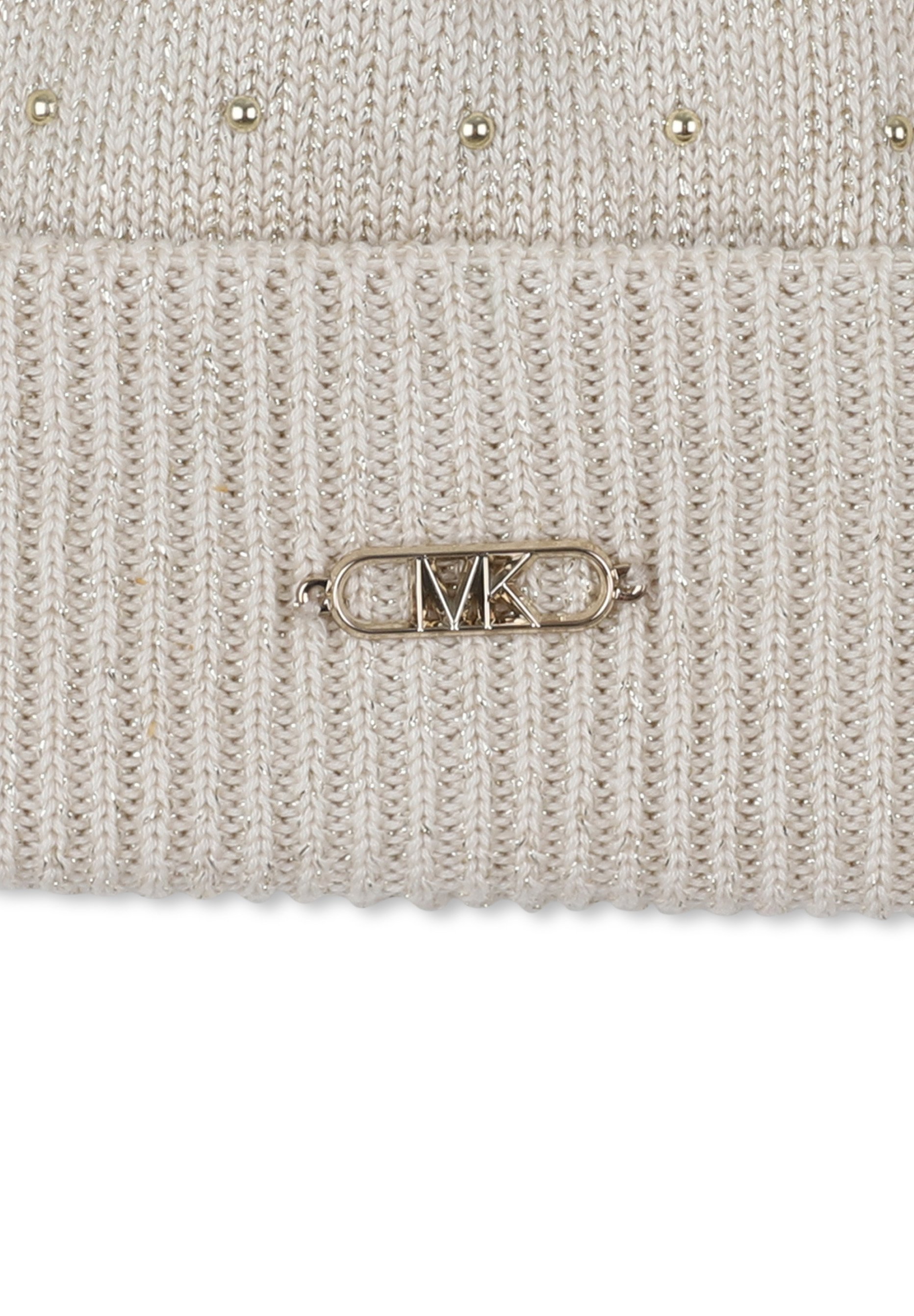 Bonnet Michael Kors Kids à enfiler - or clair
