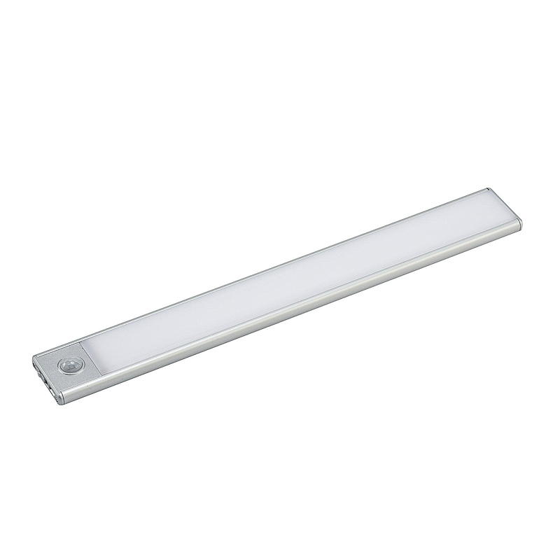 Lámpara de armario de bajo consumo de 30 cm, recargable, delgada, 210 lm, con sensor.