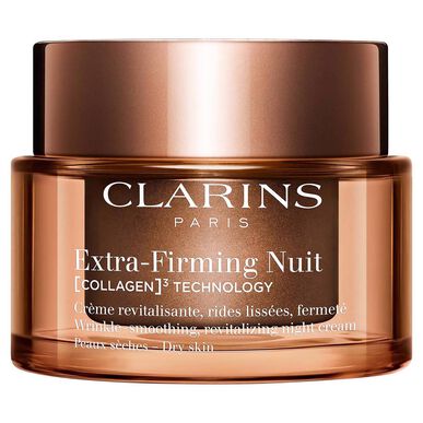 Clarins Extra Firming Night -kasvovoide kuivalle iholle ja kiinteyttämiselle 50 ml