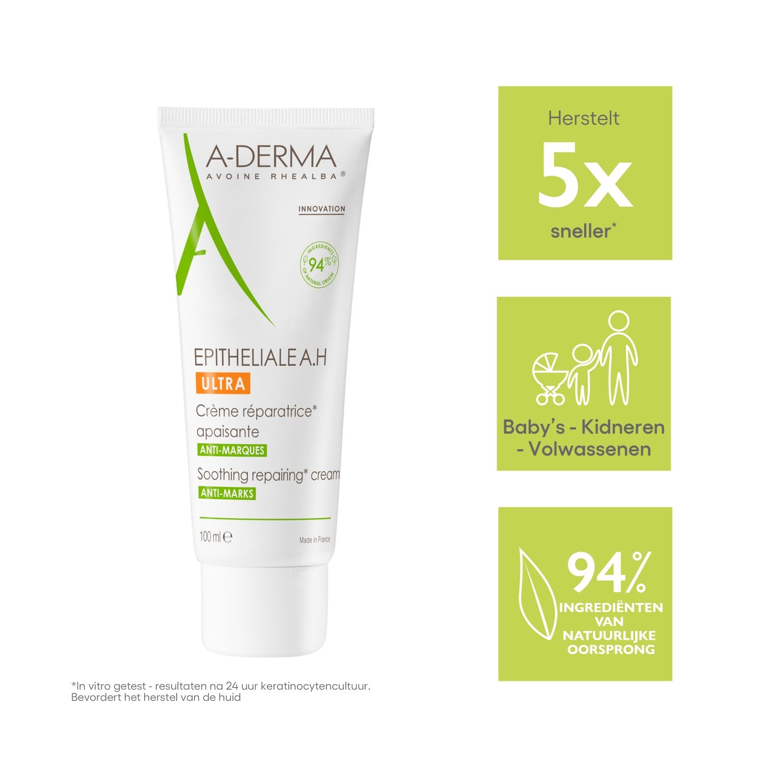 A-DERMA Epithelial krema za tijelo AH ULTRA umirujuća i obnavljajuća krema - 100 ml