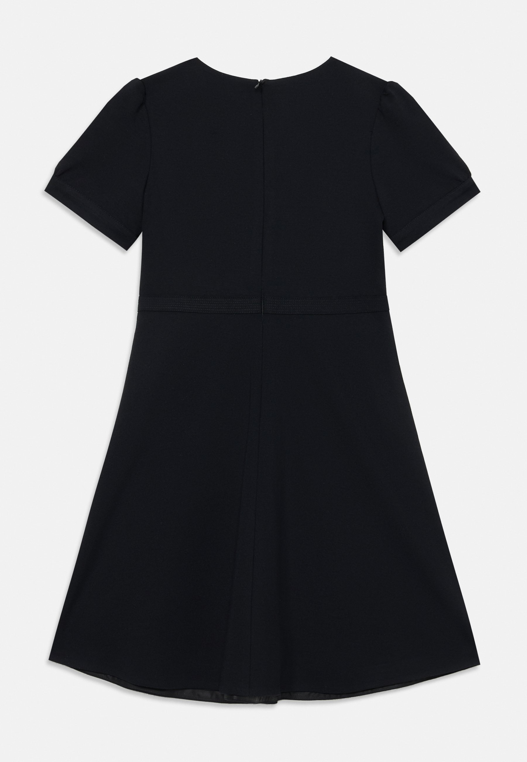 Robe Versace PUNTO MILANO BRODERIE - Robe en jersey - noire