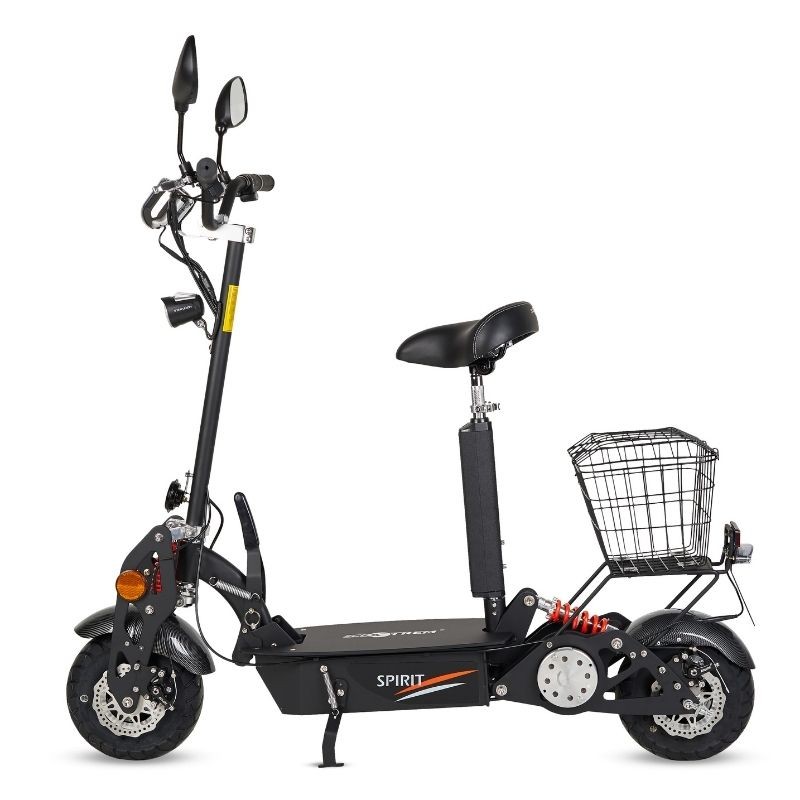SPIRIT 1000W OF 1800W LEGALE ELEKTRISCHE SCOOTER MET ZITJE