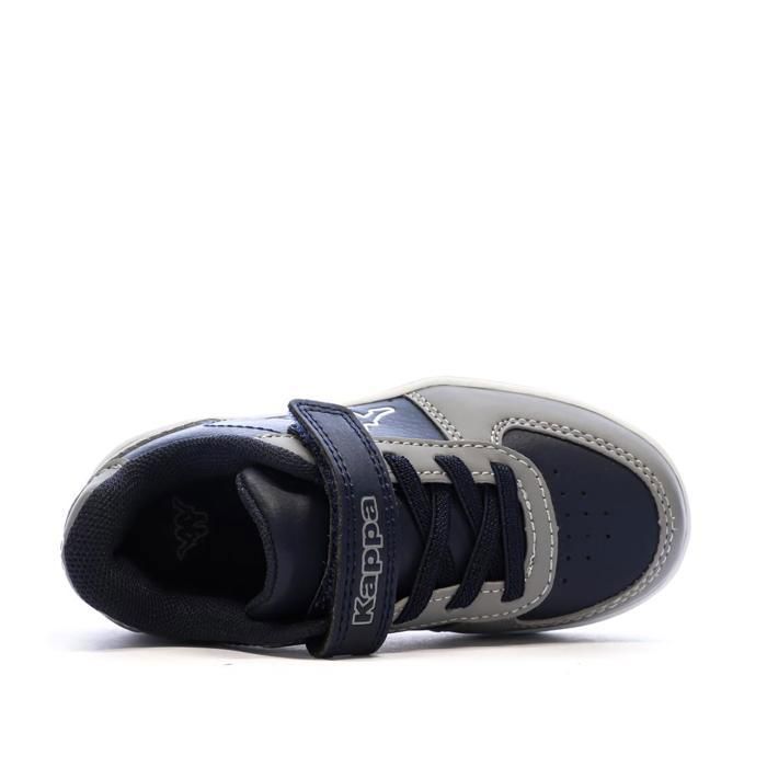 Zapatillas deportivas KAPPA Malone para niño, color gris/negro.