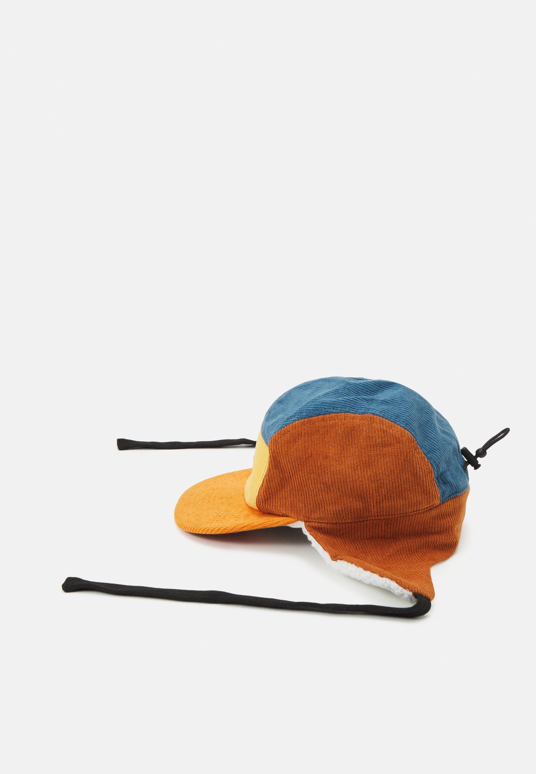 Lil'Boo BLOCK PANEL EARS UNISEX - Pet - geel/blauw/bruin