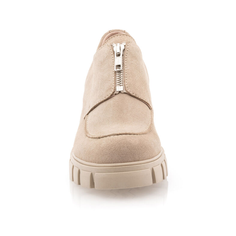 Beige Damen-Loafer/Bootsschuhe
