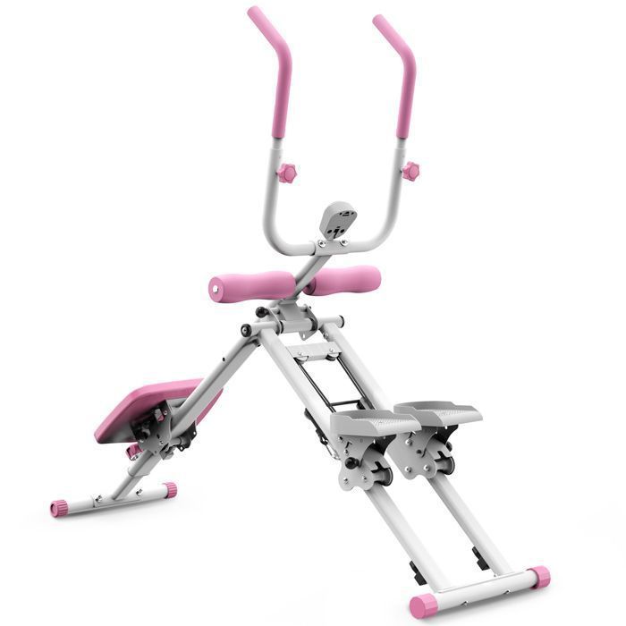 2-in-1-Gerät: Stepper und Bauchmuskeltrainer – Faltbares Multifunktionsgerät