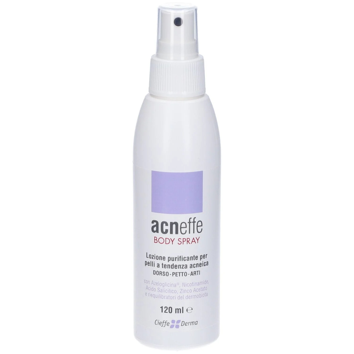 CIEFFE DERMA Acneffe ķermeņa sprejs 120 ml