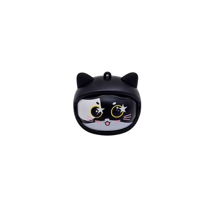 Ecouteurs sans fil True Wireless Yello koko Moody Noir avec 3 têtes Chats