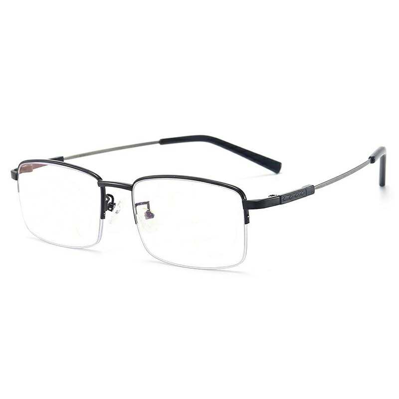 Occhiali da lettura bifocali progressivi multifocali Elbru Alloy con blocco della luce blu per uomo e donna