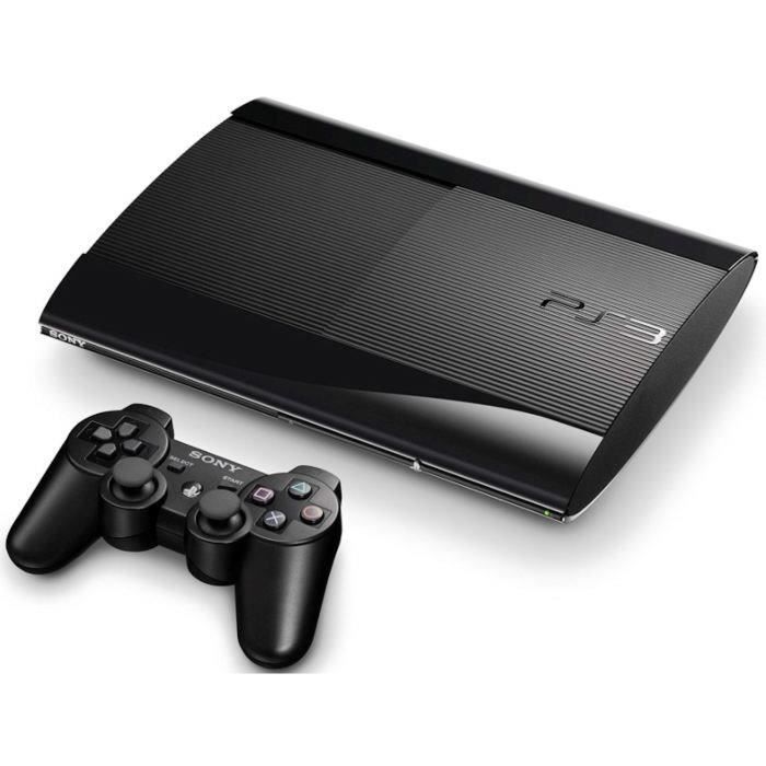 Console PS3 preto de 500 GB