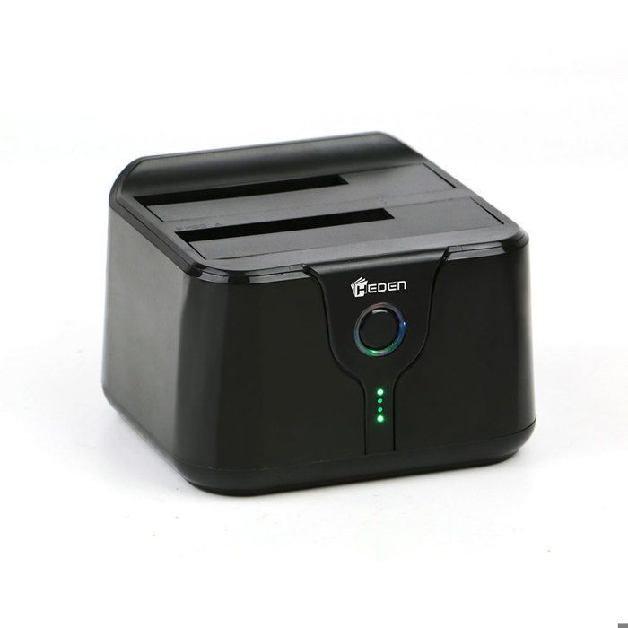 Estação de acoplamento - Heden - Dock eSATA - USB 3.0 - Para discos rígidos de 2,5