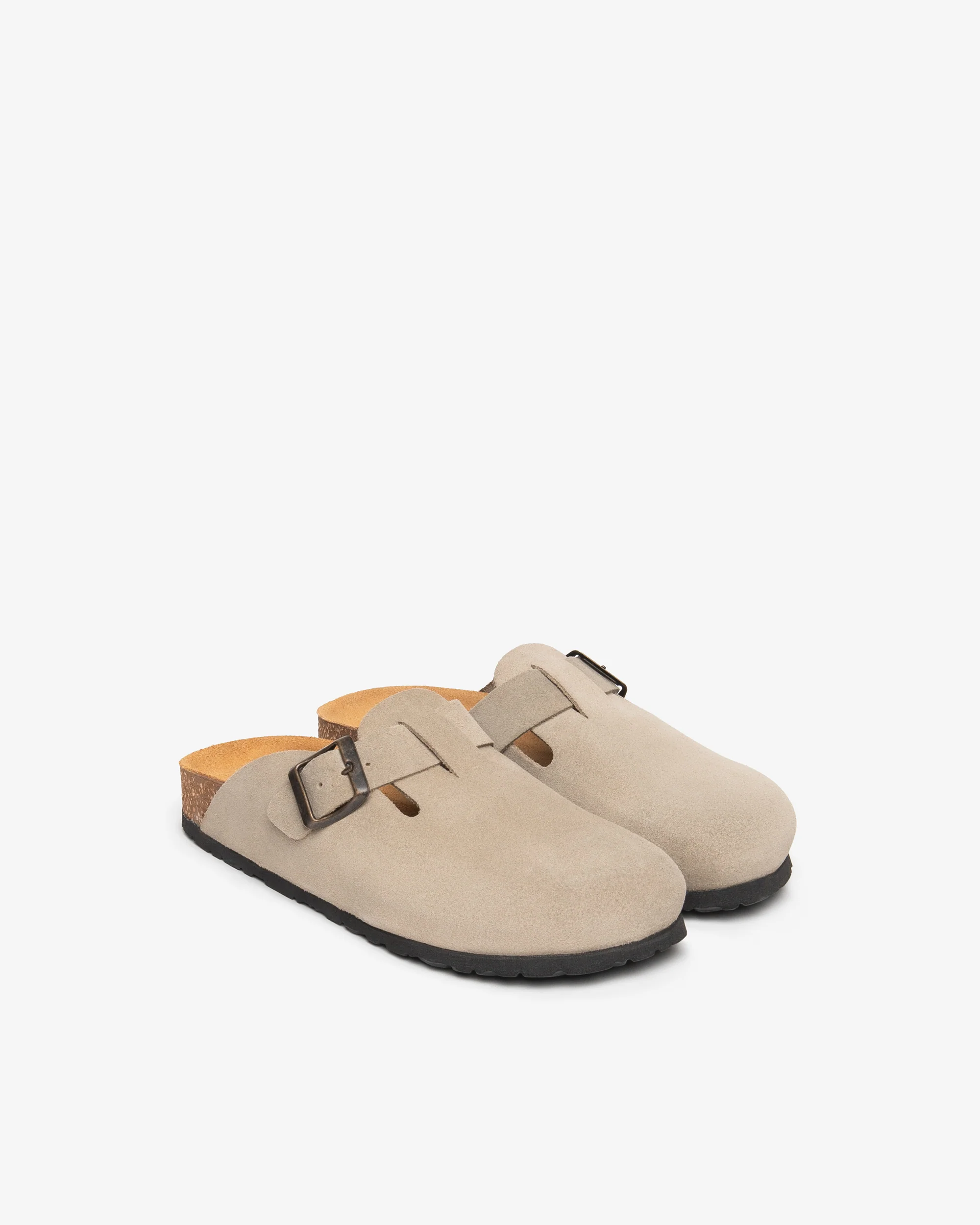  Damen-Wildlederpantoffeln