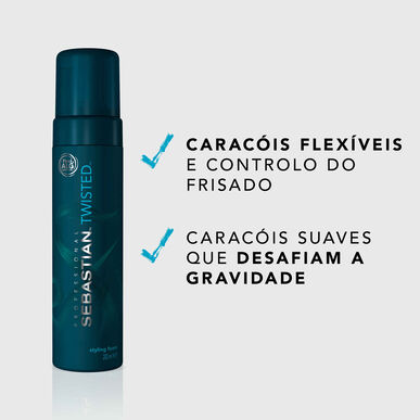 Sebastian Professionals Twisted Styling Foam for krøllete hår 200ml