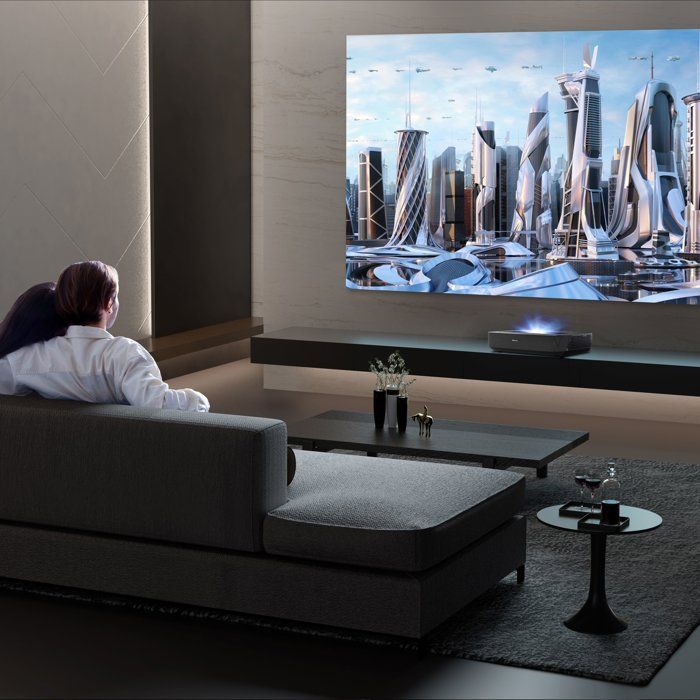 Videoproiettore - HISENSE - PL1 - Laser Cinema - 4K UHD - Proiezione ultracorta - 2100 lumen - Dolby Vision e Atmos - Smart TV VIDAA