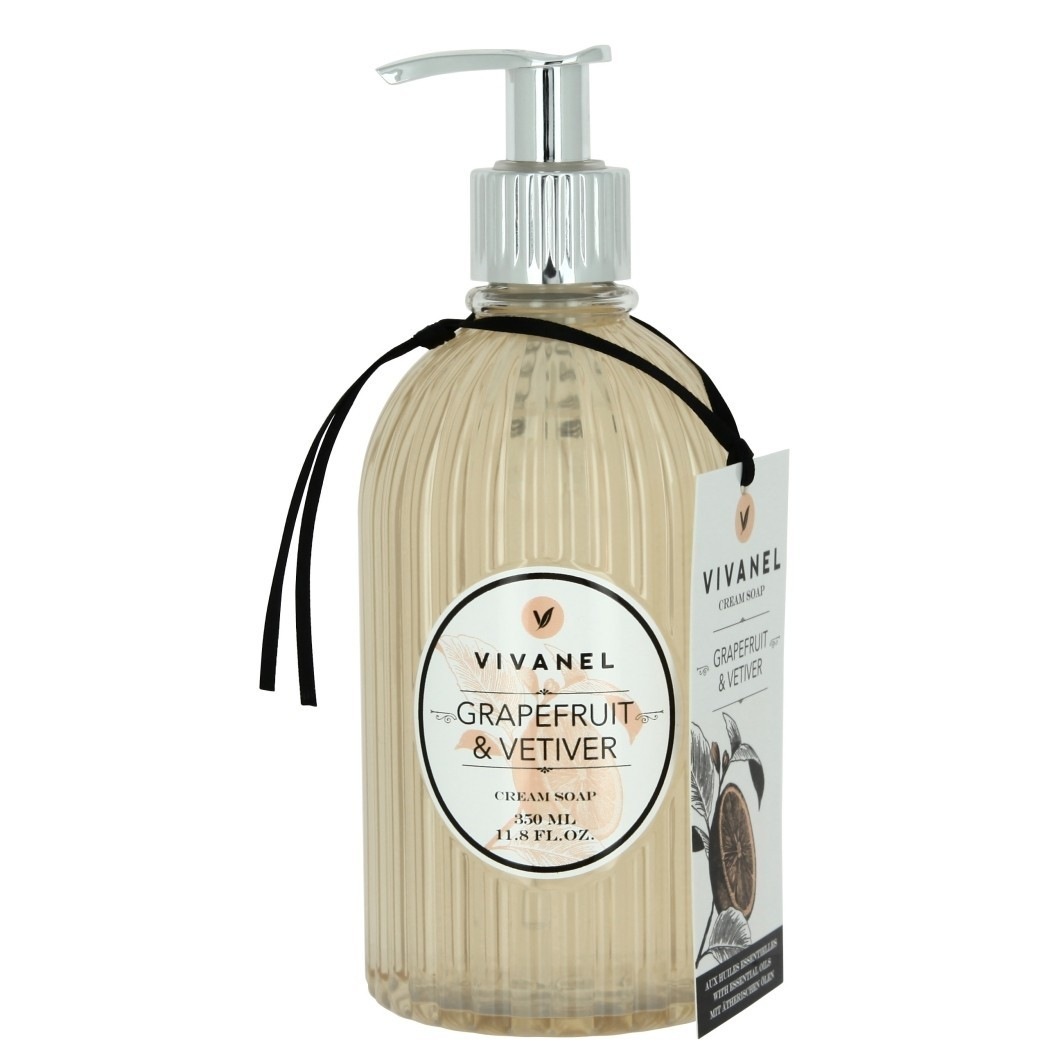 Vivian Gray Mydlo na ruky s grapefruitom a vetiverom - krémové mydlo - 350 ml