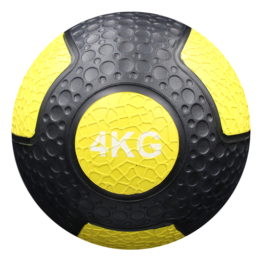  Gladiatorfit 4kg Medizinball aus robustem Gummi