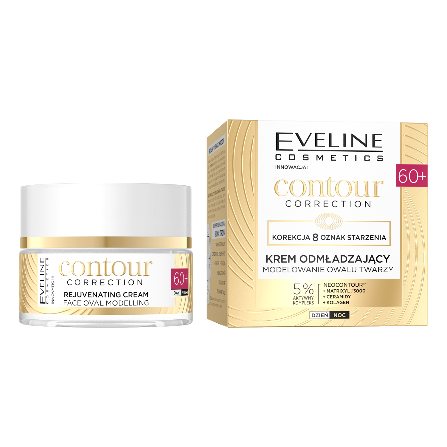 Korekcija kontur kože Eveline Cosmetics